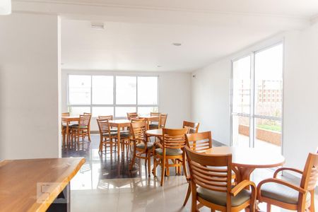 Apartamento para alugar com 49m², 1 quarto e 1 vaga Apartamento para alugar com 49m², 1 quarto e 1 vagaÁrea comum - Salão de festas