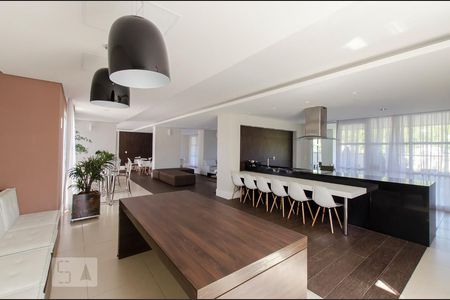 Apartamento à venda com 50m², 1 quarto e 2 vagasSalão de festas gourmet