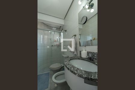 Banheiro da Suíte  de apartamento à venda com 2 quartos, 68m² em Vila Industrial, Campinas