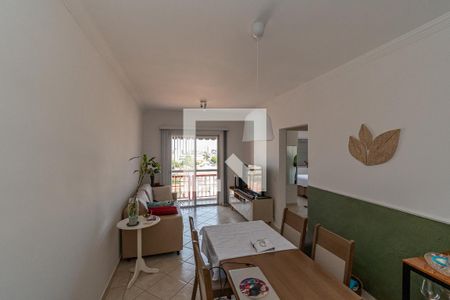 Sala de Estar/Jantar  de apartamento à venda com 2 quartos, 68m² em Vila Industrial, Campinas