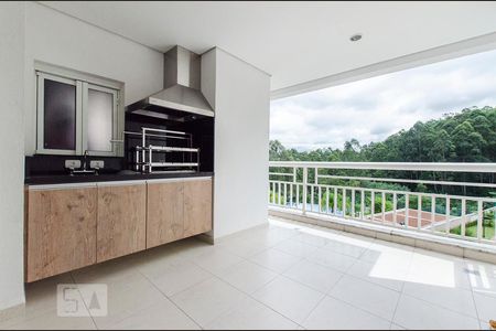 Varanda gourmet de apartamento para alugar com 3 quartos, 132m² em Tamboré, Barueri