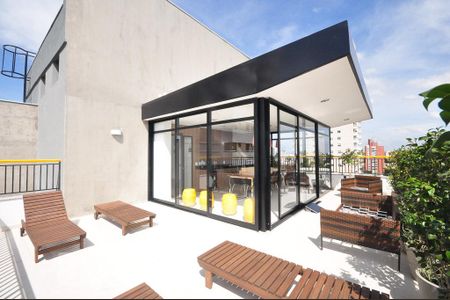 Studio para alugar com 32m², 1 quarto e 1 vagacobertura