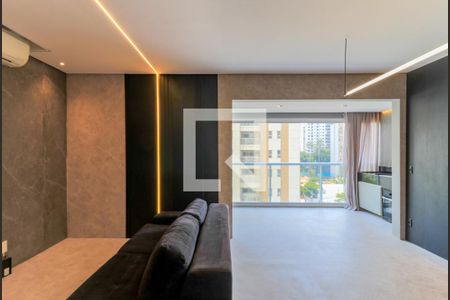 Sala de apartamento para alugar com 1 quarto, 80m² em Parque Colonial, São Paulo