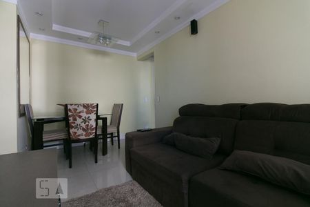 Sala de apartamento à venda com 2 quartos, 46m² em Vila Homero Thon, Santo André