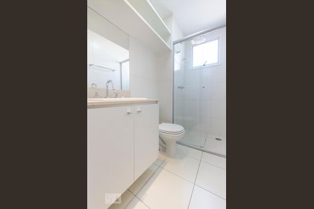 Banheiro de apartamento para alugar com 2 quartos, 57m² em Barra Funda, São Paulo