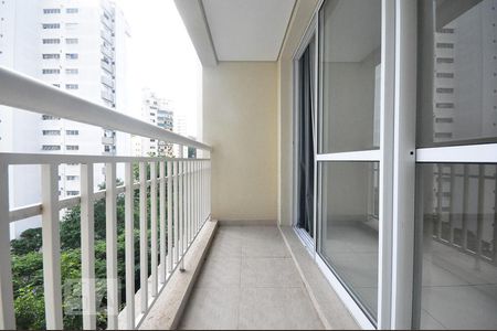 varanda de kitnet/studio para alugar com 1 quarto, 32m² em Jardim Ampliação, São Paulo