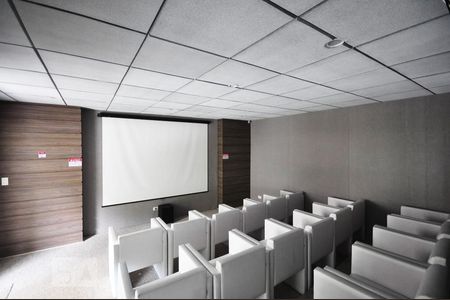Studio para alugar com 32m², 1 quarto e 1 vagasala de cinema