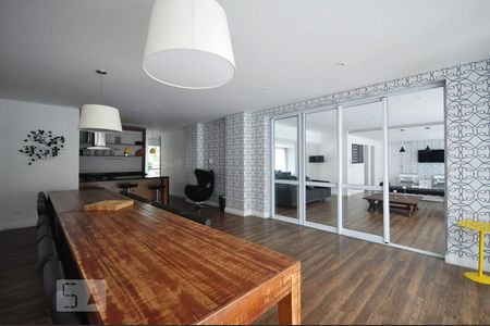 Studio para alugar com 32m², 1 quarto e 1 vagaespaço gourmet