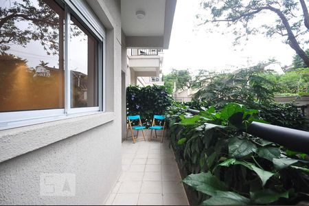 Apartamento para alugar com 60m², 1 quarto e 2 vagasvaranda