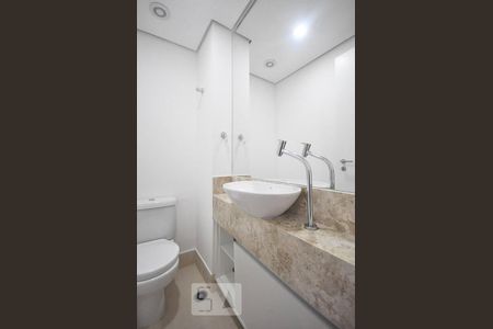 lavabo de apartamento à venda com 1 quarto, 47m² em Jardim Leonor, São Paulo