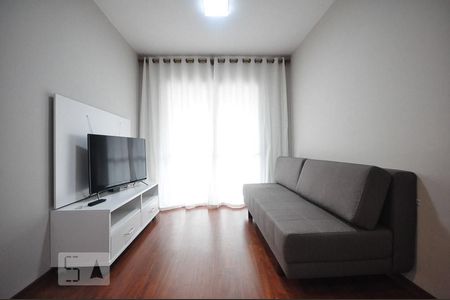sala de apartamento à venda com 1 quarto, 47m² em Jardim Leonor, São Paulo
