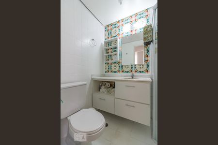 Banheiro de apartamento à venda com 1 quarto, 37m² em Santa Cecília, São Paulo