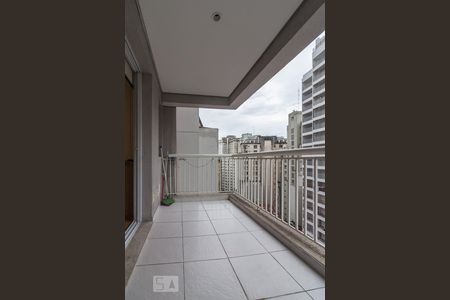 Varanda de apartamento à venda com 2 quartos, 64m² em Centro, São Paulo