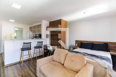 Sala/Quarto de kitnet/studio para alugar com 1 quarto, 46m² em Mooca, São Paulo