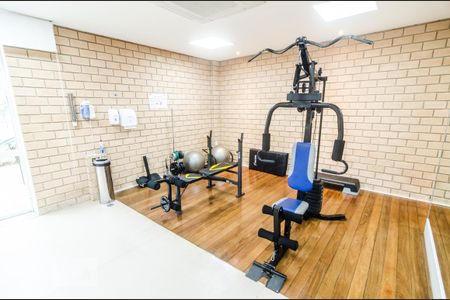 Studio para alugar com 46m², 1 quarto e 1 vaga Studio para alugar com 46m², 1 quarto e 1 vagaÁrea comum - Academia