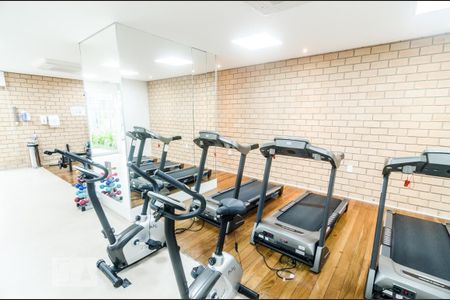 Studio para alugar com 46m², 1 quarto e 1 vaga Studio para alugar com 46m², 1 quarto e 1 vagaÁrea comum - Academia