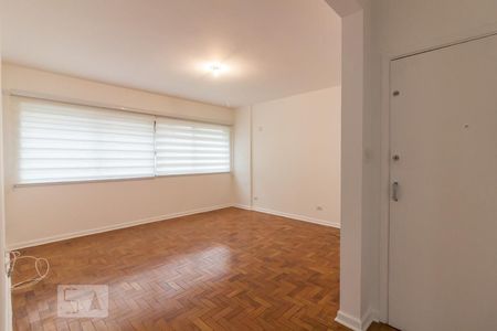 Sala (entrada social) de apartamento para alugar com 1 quarto, 55m² em Jardim Paulista, São Paulo