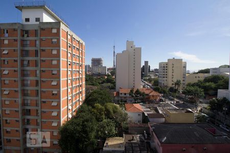 Vista do Sala de apartamento à venda com 1 quarto, 46m² em Pinheiros, São Paulo