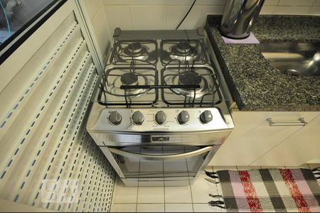 Apartamento para alugar com 55m², 2 quartos e 1 vagadetalhe da cozinha