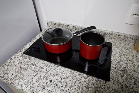 Cooktop de kitnet/studio para alugar com 1 quarto, 26m² em Bela Vista, São Paulo