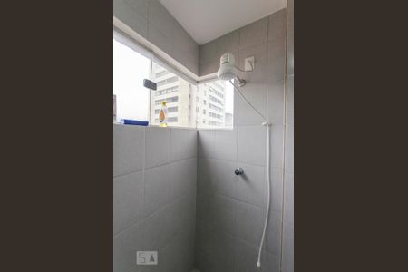 Detalhe do banheiro de kitnet/studio para alugar com 1 quarto, 42m² em Bela Vista, São Paulo