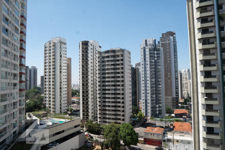Studio varanda vista de kitnet/studio à venda com 1 quarto, 40m² em Vila Regente Feijó, São Paulo