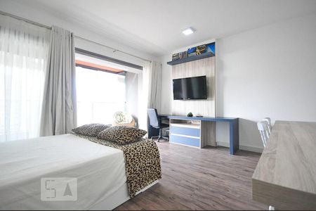 sala de kitnet/studio à venda com 1 quarto, 41m² em Brooklin, São Paulo