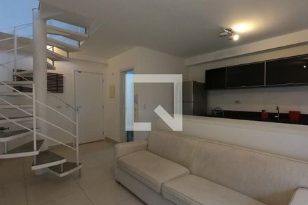 Sala de apartamento para alugar com 1 quarto, 68m² em Jardim Ampliação, São Paulo