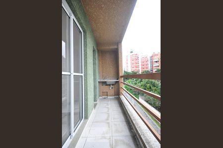 varanda gourmet	 de apartamento para alugar com 2 quartos, 50m² em Jardim Ampliação, São Paulo