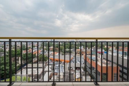 Varanda  de kitnet/studio para alugar com 1 quarto, 35m² em Santo Amaro, São Paulo