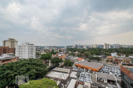 Vista de kitnet/studio para alugar com 1 quarto, 35m² em Santo Amaro, São Paulo