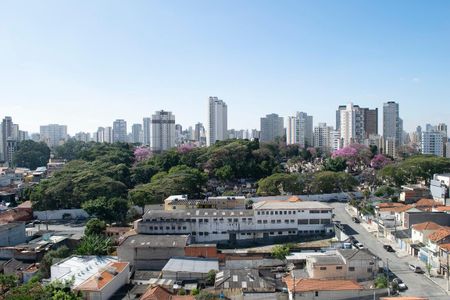 VISTA SALA de apartamento para alugar com 1 quarto, 50m² em Imirim, São Paulo