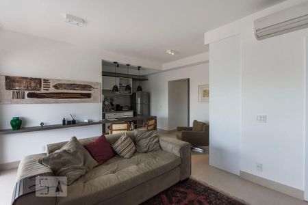 Sala de apartamento à venda com 1 quarto, 75m² em Pinheiros, São Paulo