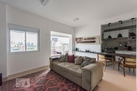 Sala de apartamento à venda com 1 quarto, 75m² em Pinheiros, São Paulo