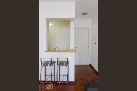 Sala com balcão de apartamento à venda com 2 quartos, 67m² em Vila Hamburguesa, São Paulo
