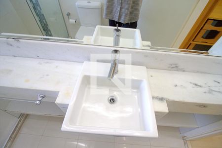 Apartamento para alugar com 64m², 1 quarto e 2 vagas Apartamento para alugar com 64m², 1 quarto e 2 vagasBanheiro da Suíte 1