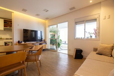 Sala de apartamento à venda com 1 quarto, 69m² em Pinheiros, São Paulo