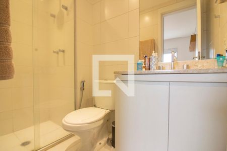 banheiro Suíte de apartamento à venda com 1 quarto, 69m² em Pinheiros, São Paulo