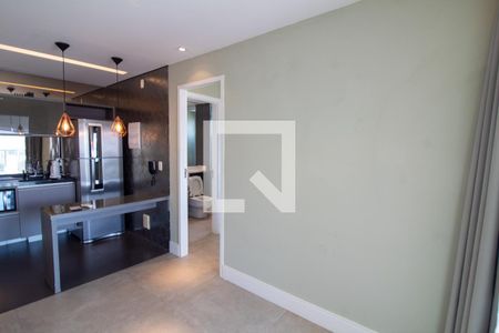 Sala de apartamento à venda com 1 quarto, 44m² em Brooklin Paulista, São Paulo