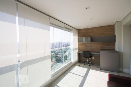 Studio à venda com 44m², 1 quarto e 1 vagaVaranda