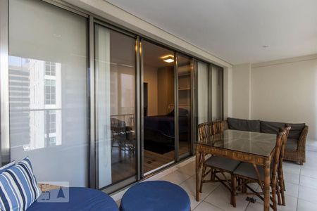 Varanda de apartamento para alugar com 1 quarto, 63m² em Itaim Bibi, São Paulo