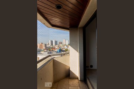 Varanda da Sala de apartamento à venda com 3 quartos, 94m² em Vila São Pedro, Santo André