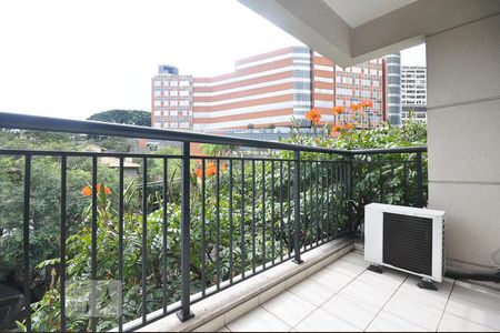 varanda de apartamento para alugar com 1 quarto, 60m² em Jardim Leonor, São Paulo