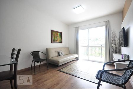 sala de apartamento para alugar com 1 quarto, 60m² em Jardim Leonor, São Paulo