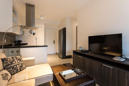 Sala de apartamento para alugar com 2 quartos, 58m² em Brooklin Paulista, São Paulo