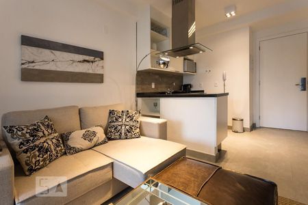 Sala de apartamento para alugar com 2 quartos, 58m² em Brooklin Paulista, São Paulo