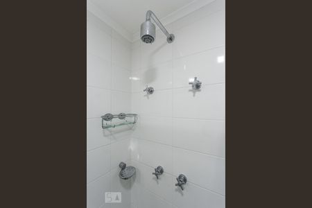 Banheiro de apartamento à venda com 1 quarto, 34m² em Brooklin Paulista, São Paulo