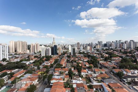 Vista de apartamento à venda com 1 quarto, 34m² em Brooklin Paulista, São Paulo