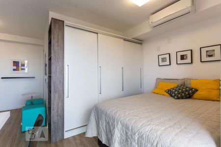 Quarto de apartamento à venda com 1 quarto, 34m² em Brooklin Paulista, São Paulo