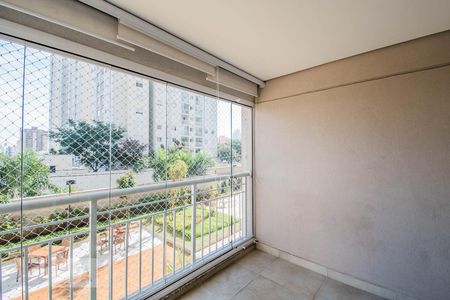 Varanda da Sala de apartamento à venda com 2 quartos, 74m² em Vila Vera, São Paulo